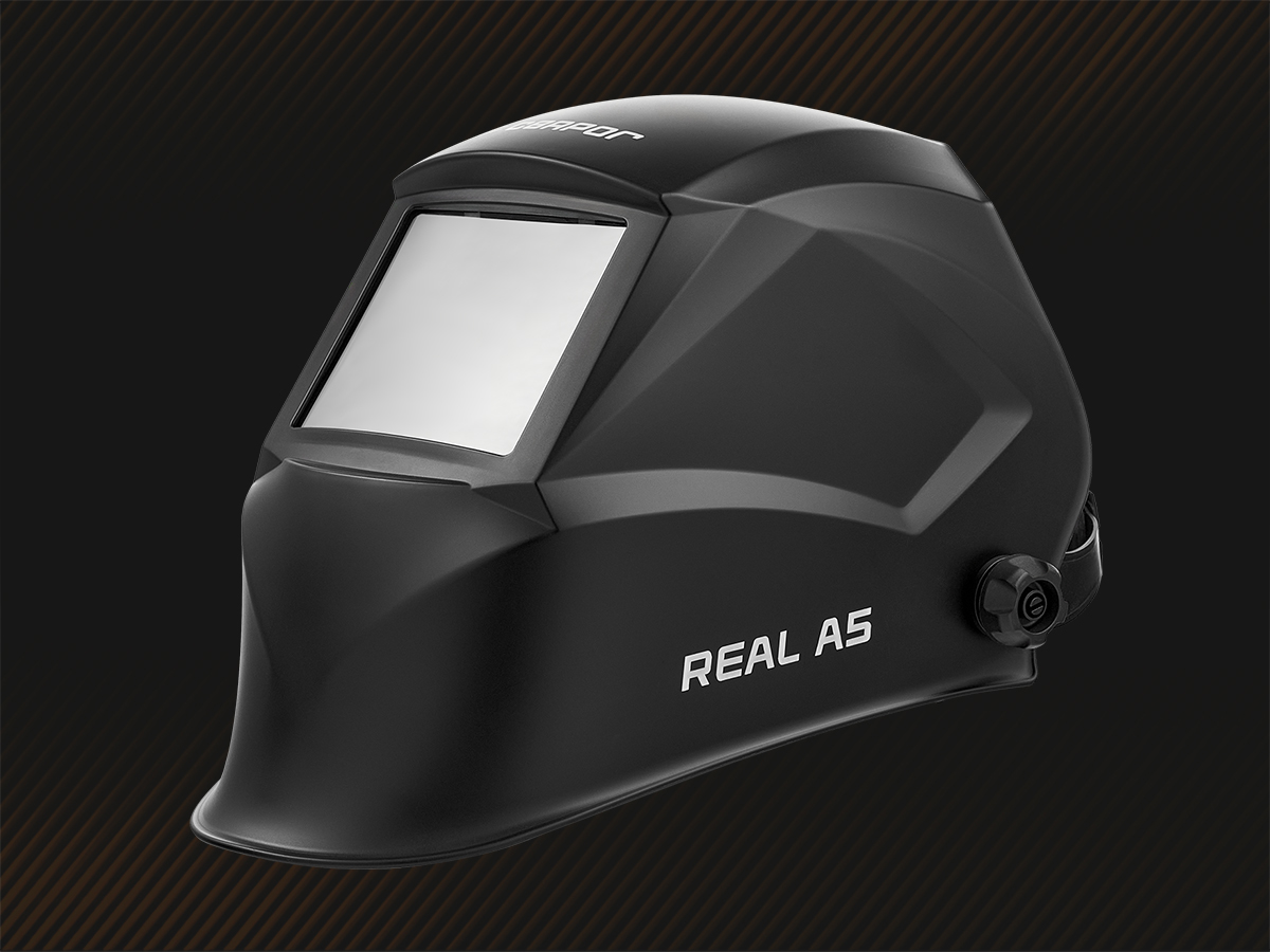 Новинка в ассортименте: сварочный щиток REAL A5