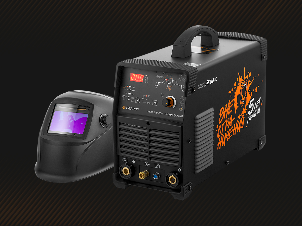Обновление комплектации ТМ Сварог — REAL MIG 200 BLACK и REAL TIG 200 P AC/DC BLACK