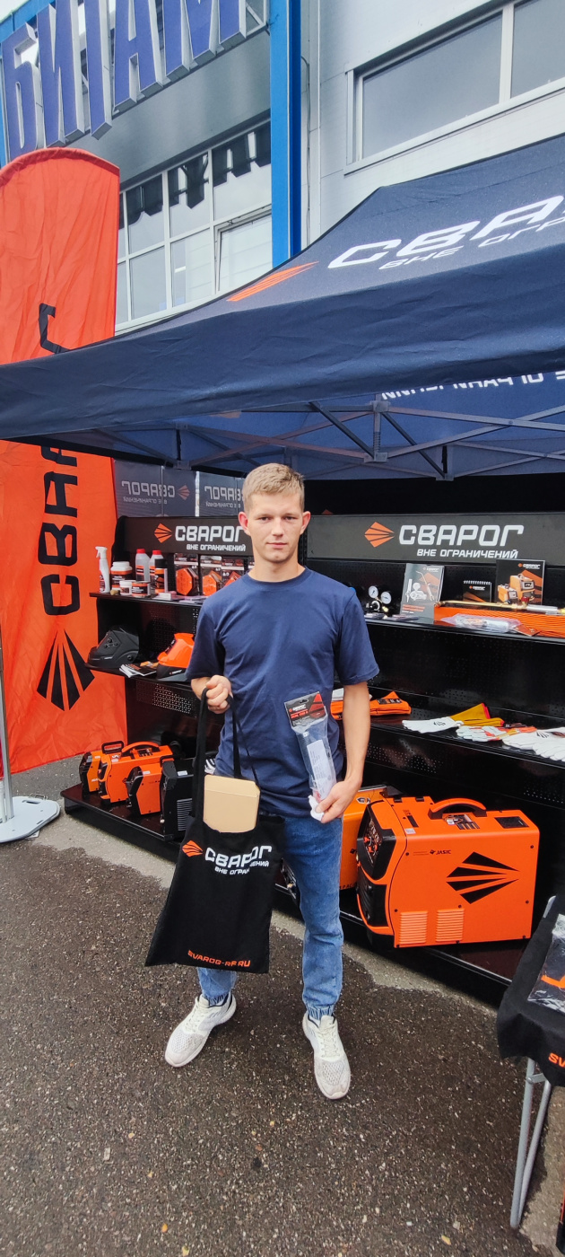 17 августа Сварог совместно с компанией Бигам участвовал в Дне Строителя