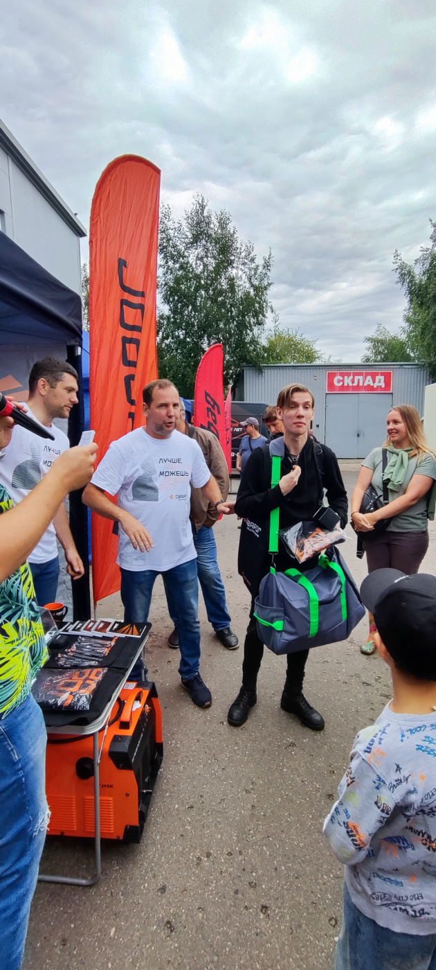 17 августа Сварог совместно с компанией Бигам участвовал в Дне Строителя
