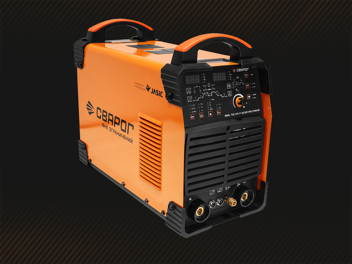 REAL TIG 315 P AC/DC MULTIWAVE— качественная сварка стала доступнее!