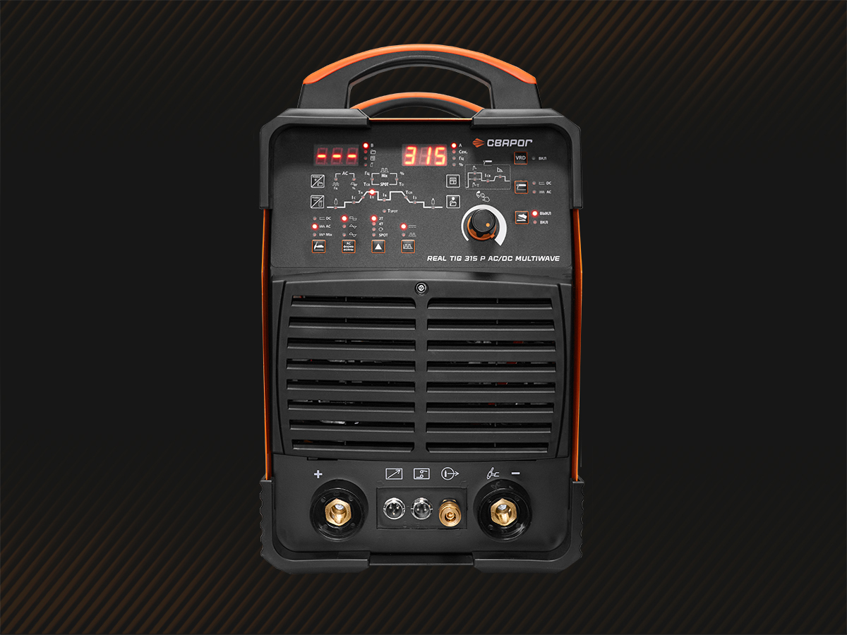 REAL TIG 315 P AC/DC MULTIWAVE— качественная сварка стала доступнее!