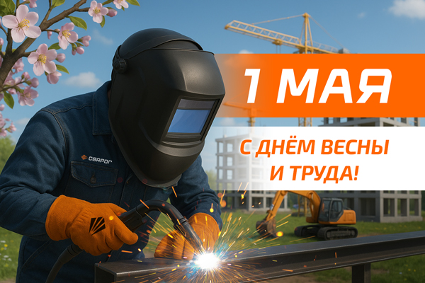 С Праздником Весны и Труда!
