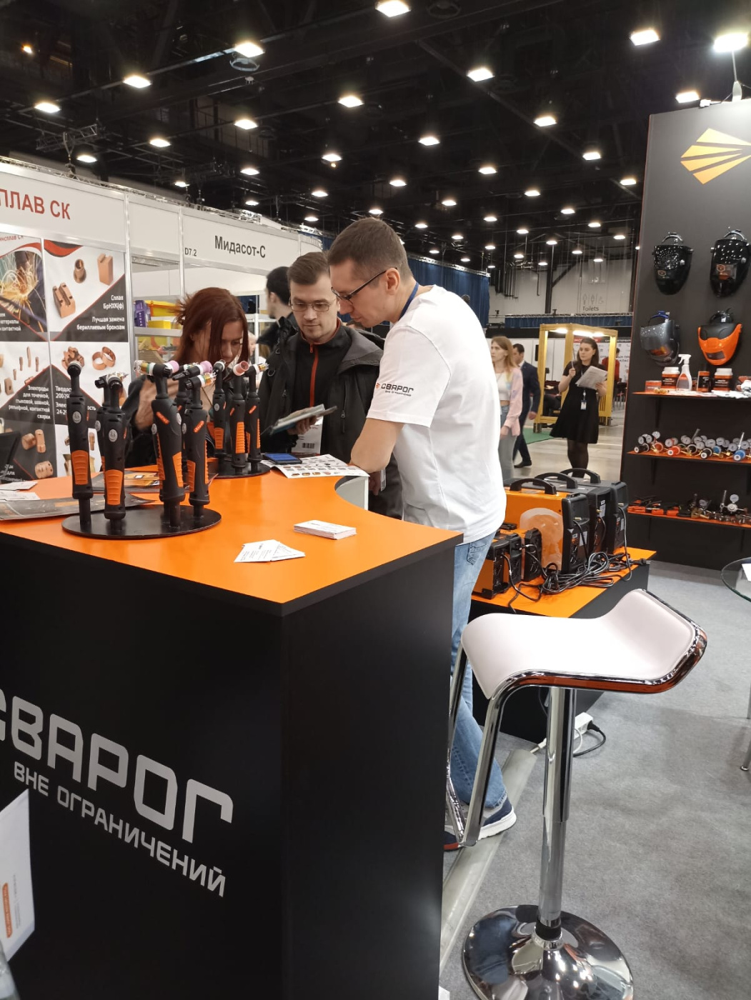 Сварог на выставке СВАРКА/WELDING в Санкт-Петербурге с 18-20 апреля