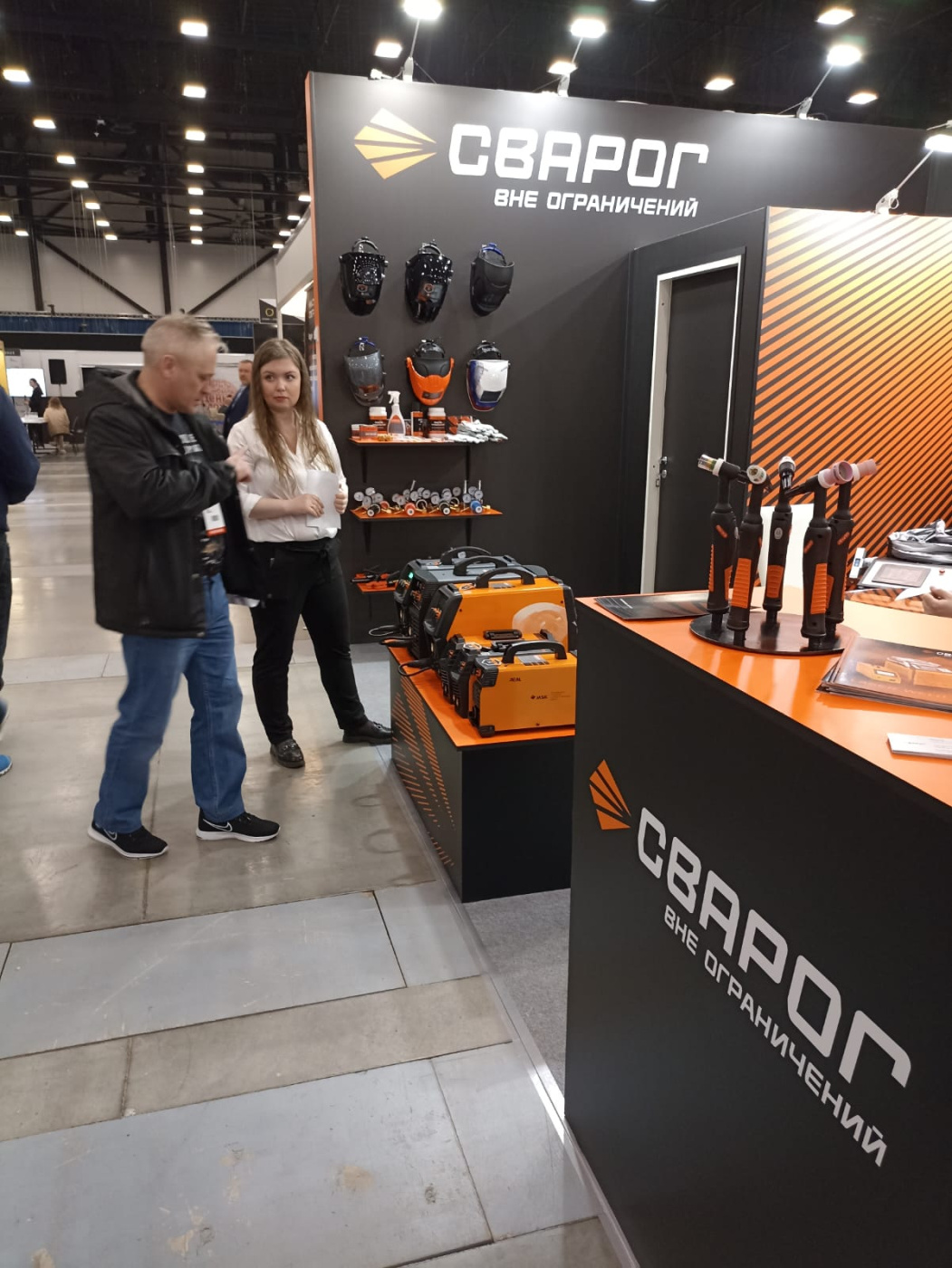 Сварог на выставке СВАРКА/WELDING в Санкт-Петербурге с 18-20 апреля